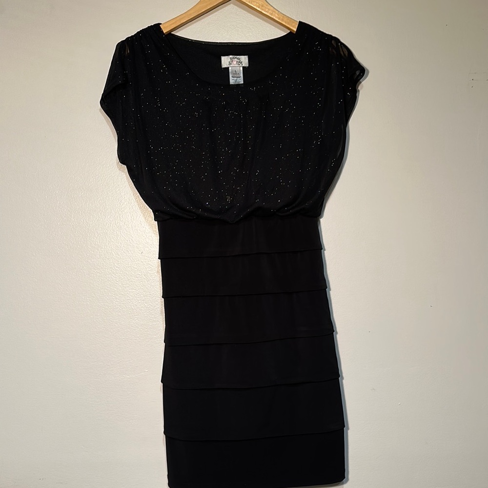 Sweet Storm Black Dress Large